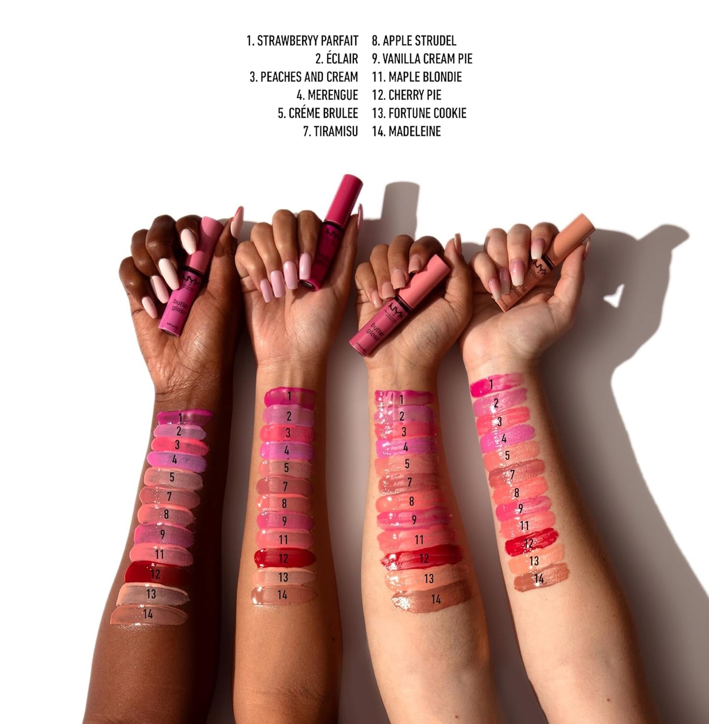 Non-Sticky Butter Gloss Lip Treatment - Sugar Glass (Clear)