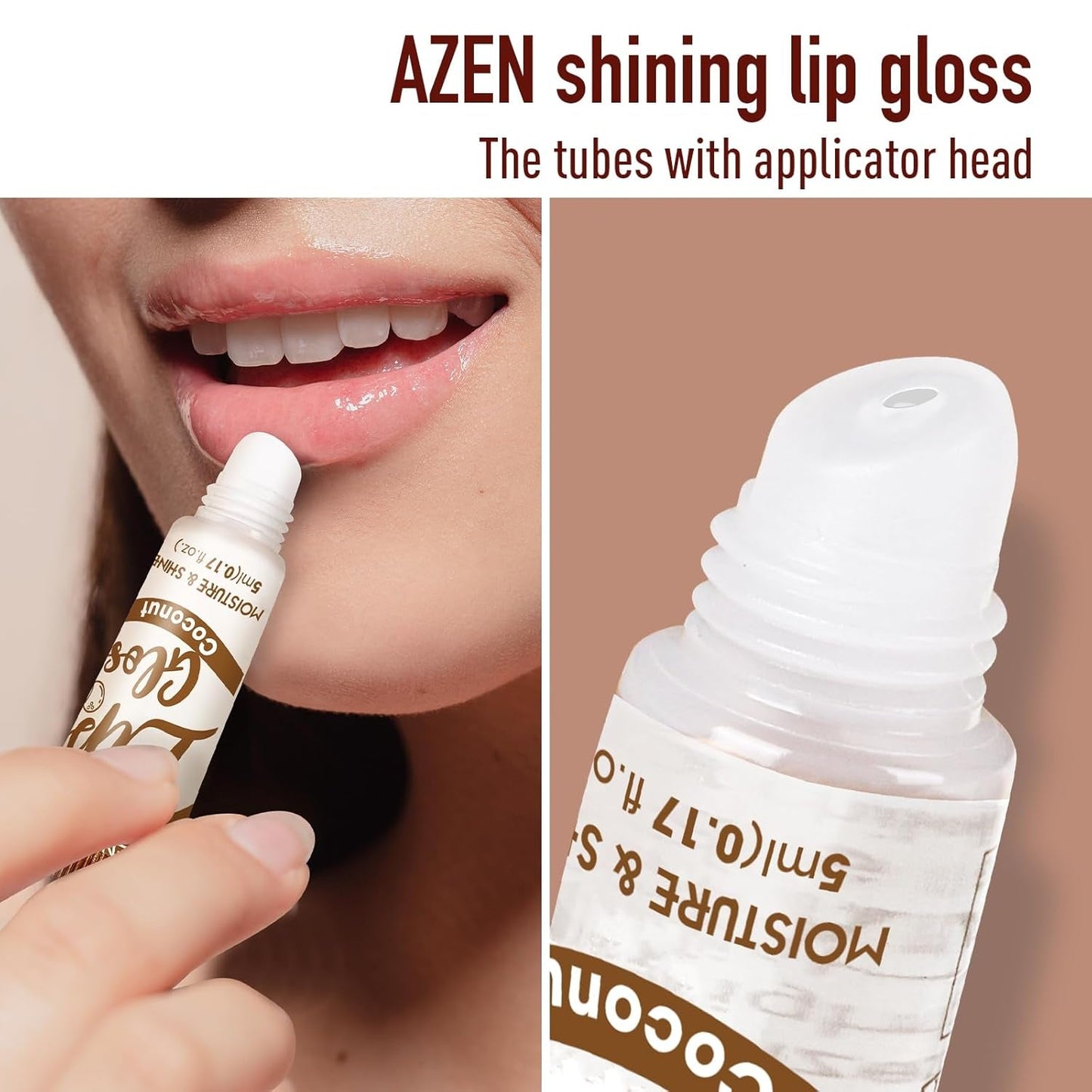 24 Pack Lip Gloss Set, Lip Oil for Dry Cracked Lips Moisturizing Hydrating Nourishing with Vitamin E