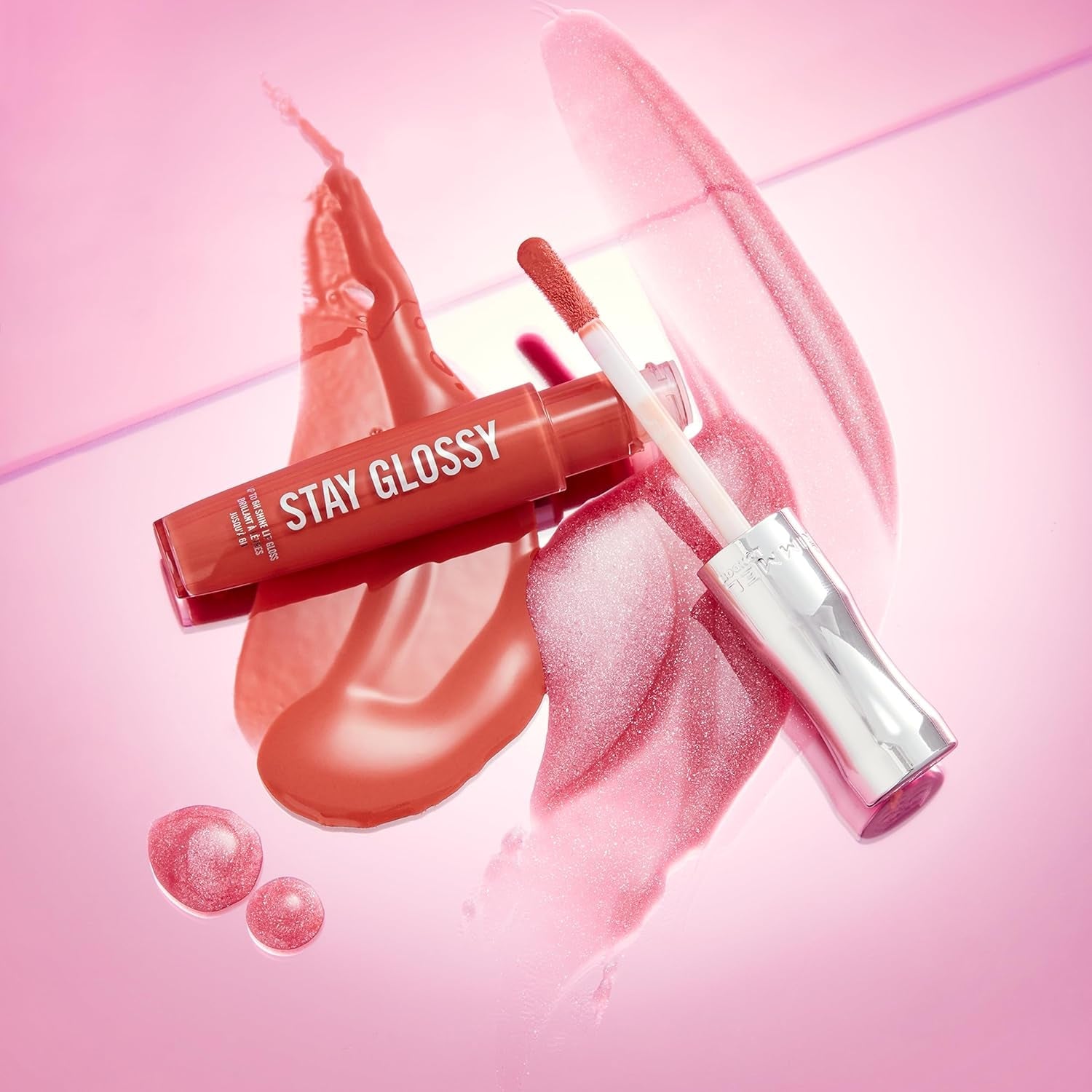 Stay Glossy Lip Gloss - Non-Sticky and Lightweight Formula for Lip Color and Shine - 030 Cake for Breakfast, .18Oz