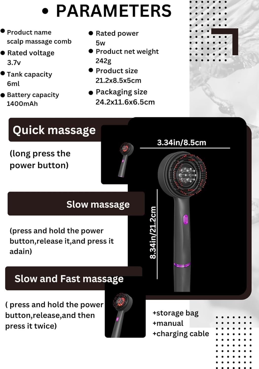 S3 Scalp Massager