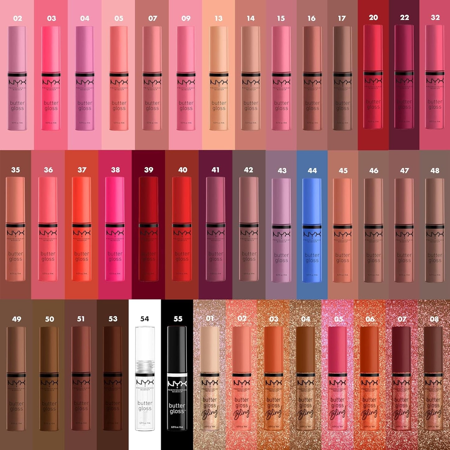 Non-Sticky Butter Gloss Lip Treatment - Sugar Glass (Clear)