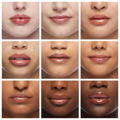 Megaslicks Lip Gloss, Ultra-Glossy, Vitamin-E Enriched, Ultra-Gloss High Shine Moisturizing, Cruelty-Free & Vegan - Crystal Clear