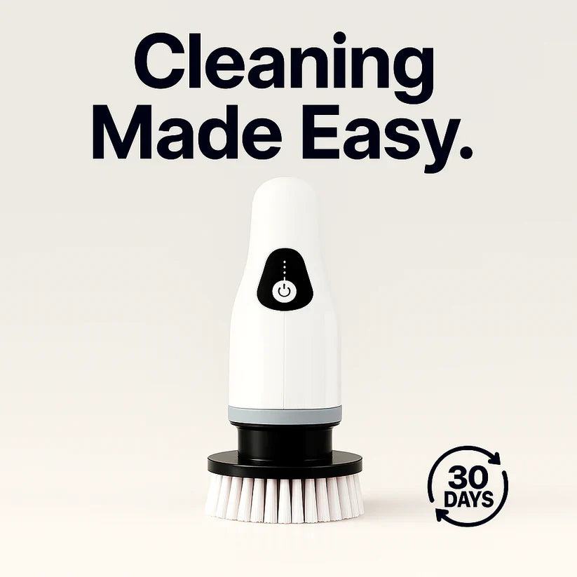 8 in 1  Electric Spin Scrubber+ Free 4 Pack Crevice Cleaning Brushes