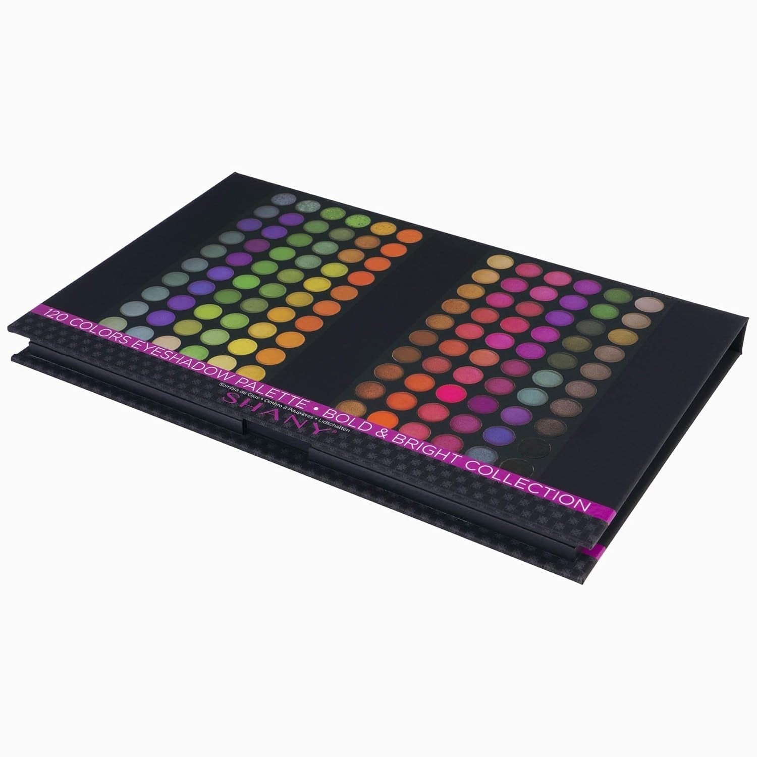 Highly Pigmented Eye Makeup Palette, 120 Matte Shimmer Metallic Eyeshadow Pallet with Long Lasting and Blendable Natural Colors - Classic Neon