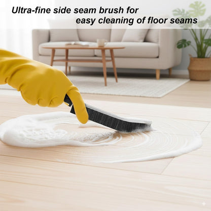 Crevice Cleaning Brushes Set 4 Pack, Small Grout and Gap Cleaner Brushes for Shower, Tile, Toilet, Kitchen and Bathroom, Narrow Scrub Brushes for Household Use and Deep Cleaning