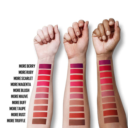 Color Sensational Ultimatte Matte Lipstick, Non-Drying, Intense Color Pigment, More Mauve, Purple Mauve Pink, 1 Count