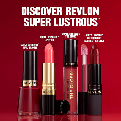 Super Lustrous Lip Gloss, Non-Sticky, Hydrating, High Shine Finish, 200 Crystal Clear, 0.13 Oz