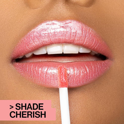 Megaslicks Lip Gloss, Ultra-Glossy, Vitamin-E Enriched, Ultra-Gloss High Shine Moisturizing, Cruelty-Free & Vegan - Crystal Clear