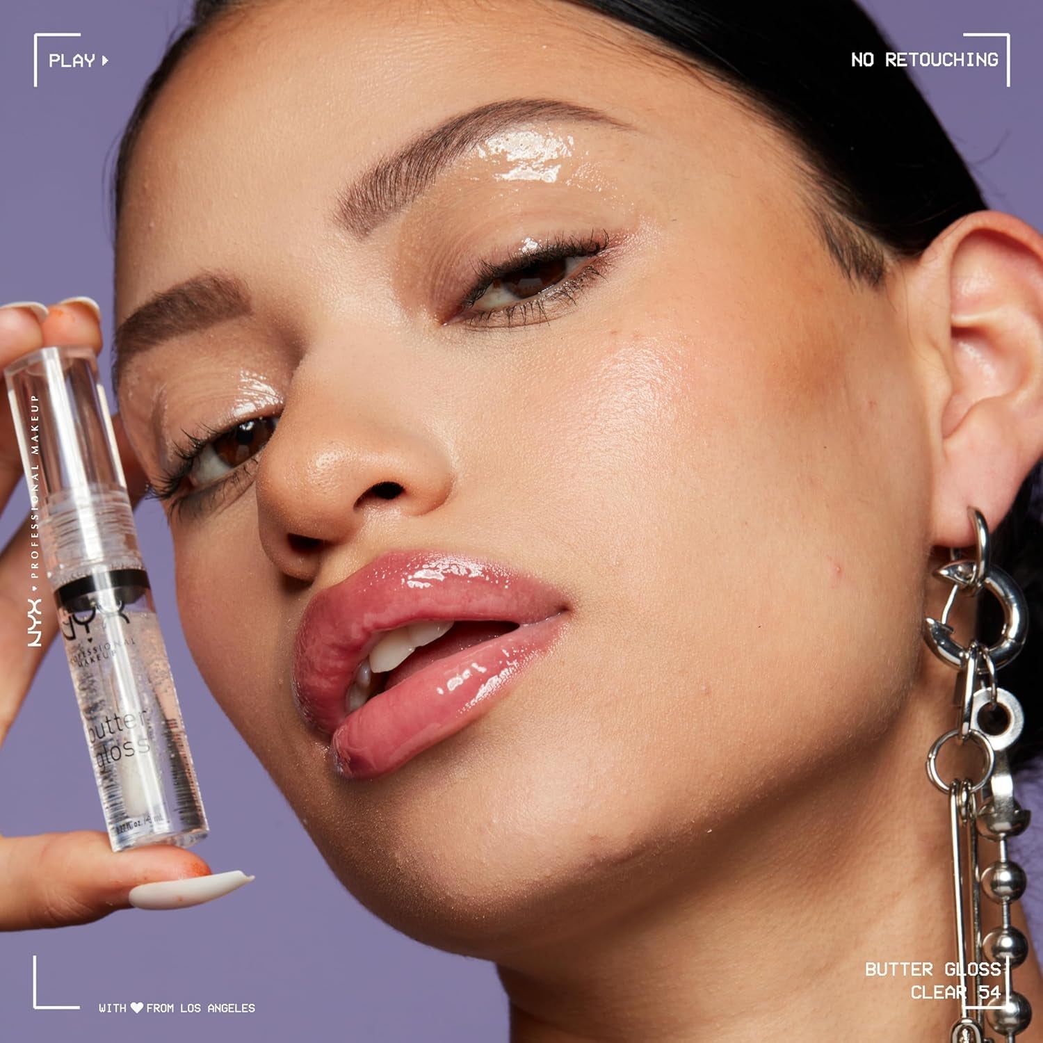 Non-Sticky Butter Gloss Lip Treatment - Sugar Glass (Clear)
